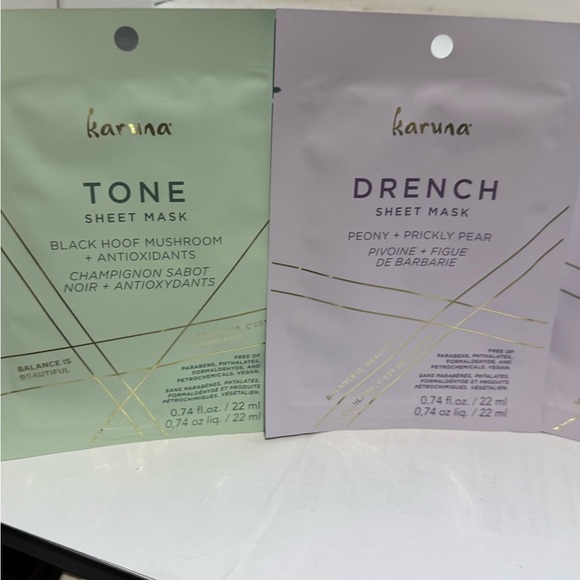💥Karuna Drench and Tone Duo Sheet Face Mask Kit - Set of 3💥 - Picture 11 of 16
